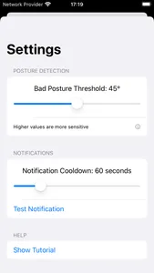 TiltUp: Posture Tracker screenshot 4