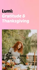 Lumi: Gratitude & Thanksgiving screenshot 0