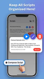 Teleprompter: Script Recorder screenshot 1
