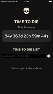Time to Die - Ai Death Clock screenshot 0
