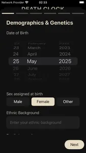Time to Die - Ai Death Clock screenshot 1