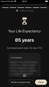 Time to Die - Ai Death Clock screenshot 2