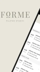 Forme Pilates Studio screenshot 0