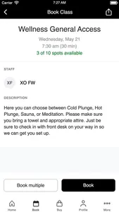 XO Fitness and Wellness screenshot 2