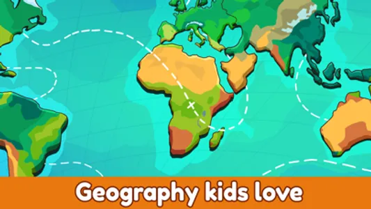 Kids games: Learn Geography screenshot 0