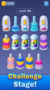 Nuts Factory: Sort Puzzle screenshot 1