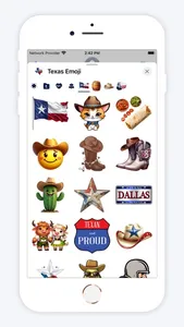 Texas Emoji Lone Star Rodeo screenshot 0