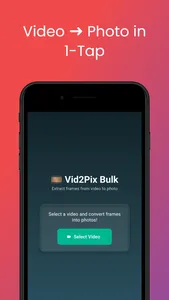 Vid2Pix Bulk - Video to Photo screenshot 0