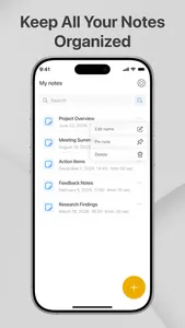 Pure AI Note screenshot 1