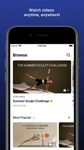 Sam Deville Pilates screenshot 0