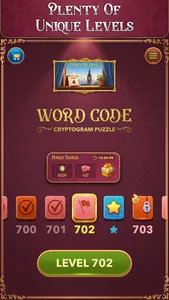 Word Code - Cryptogram Puzzle screenshot 3