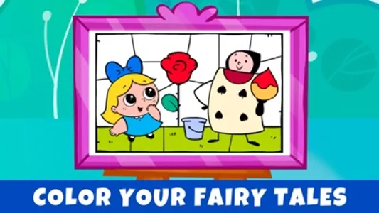 Art Games for Kids: Bibi Tales screenshot 0