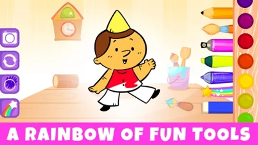 Art Games for Kids: Bibi Tales screenshot 2