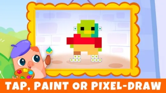 Art Games for Kids: Bibi Tales screenshot 3