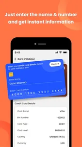 Credit Card Validator - NFC screenshot 2