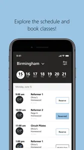 The Optimist Pilates screenshot 2