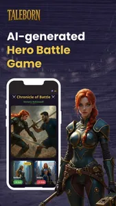 Taleborn - AI Hero Arena Fight screenshot 0