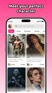 Touchie - AI Love & Chat screenshot 1