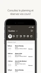 Blackburn Fitness App screenshot 2