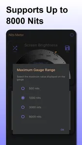 Screen Brightness Nits Meter screenshot 4