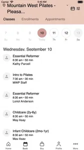 Mountain West Pilates screenshot 1