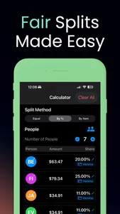 Bill Splitter - QuickSplit Pro screenshot 1