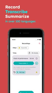 Transcribee–Live Voice to Text screenshot 0
