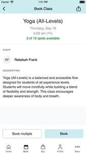 Light On Yoga Fitness screenshot 2