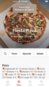 Fiesta Pizza Upland screenshot 1