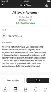 Ora Pilates HTX screenshot 2