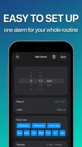 Loud Alarm Clock for Sleepers screenshot 2