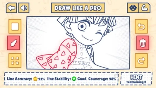 Anime Manga Draw Line By Line screenshot 0