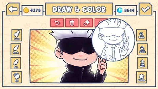 Anime Manga Draw Line By Line screenshot 1