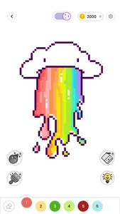 Pixel Art DIY: ASMR Color screenshot 2