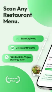 Menu AI: Calorie Macro Tracker screenshot 0