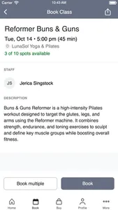 LunaSol Yoga & Pilates screenshot 2