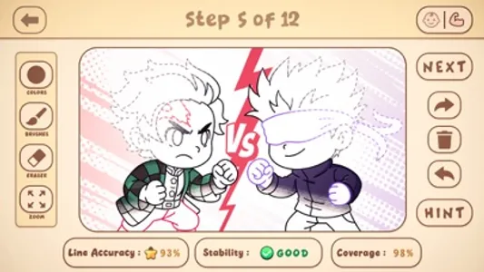 Draw Anime Step By Step Sketch screenshot 0