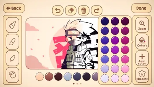 Draw Anime Step By Step Sketch screenshot 1