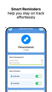 Pill Tracker & Reminder screenshot 1