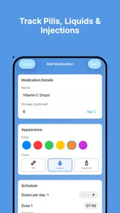 Pill Tracker & Reminder screenshot 2