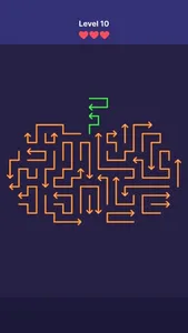 Neon Puzzle: Arrow Swipe screenshot 2