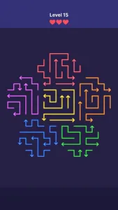 Neon Puzzle: Arrow Swipe screenshot 3