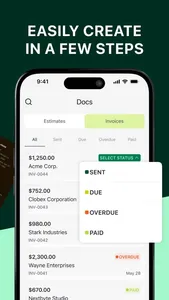 Invoices Maker:Estimate & Bill screenshot 1