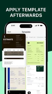 Invoices Maker:Estimate & Bill screenshot 2