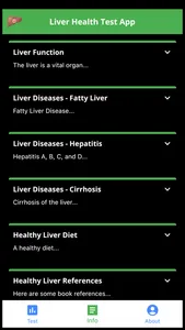 Liver Health Test App screenshot 3