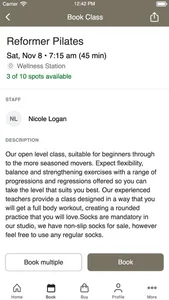 Wellness Station Pilates screenshot 2