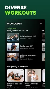 Muscle Builder Workout Planner screenshot 5