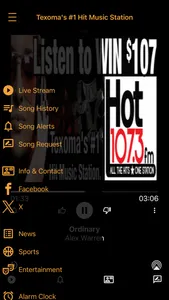 HOT 107.3 screenshot 1