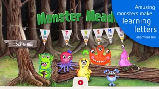 Monster ABC - Learning for Preschoolers screenshot 1