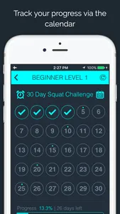 30 Day - Squat Challenge screenshot 1